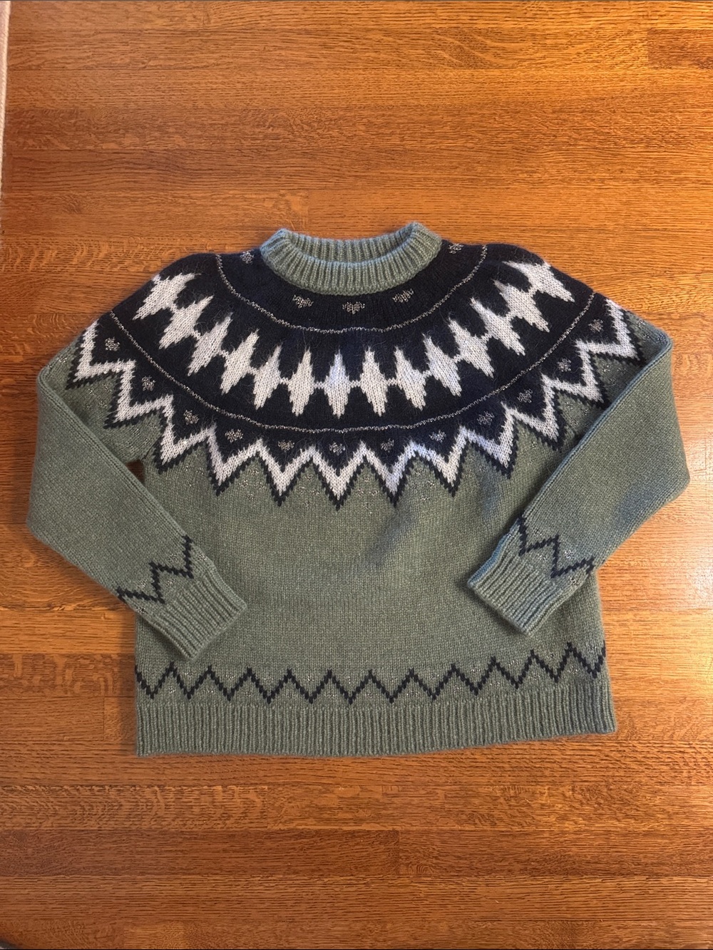 NWOT LeLion Fair Isle Sweater